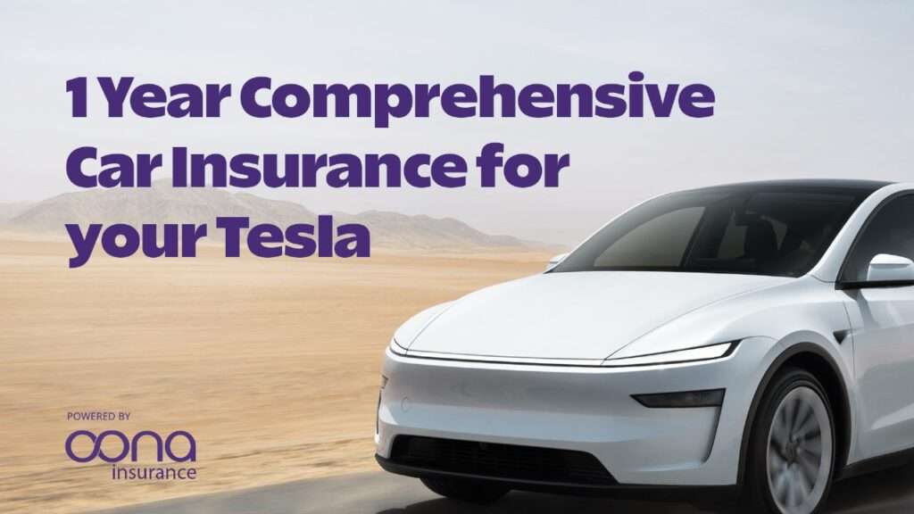Tesla Partners with Oona Insurance to Provide One-Year Comprehensive Coverage for Model Y